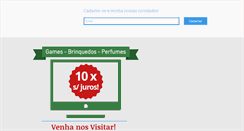 Desktop Screenshot of lojatopgames.com.br